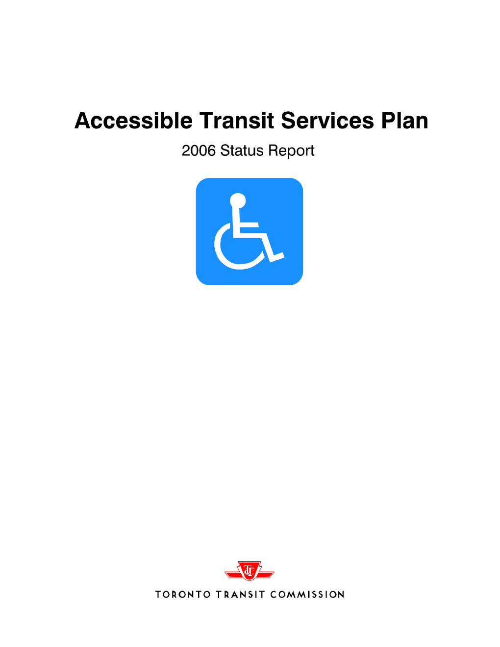 Accessible Transit Service Plan