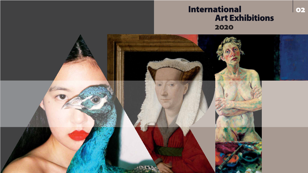 International Art Exhibitions 2020.02