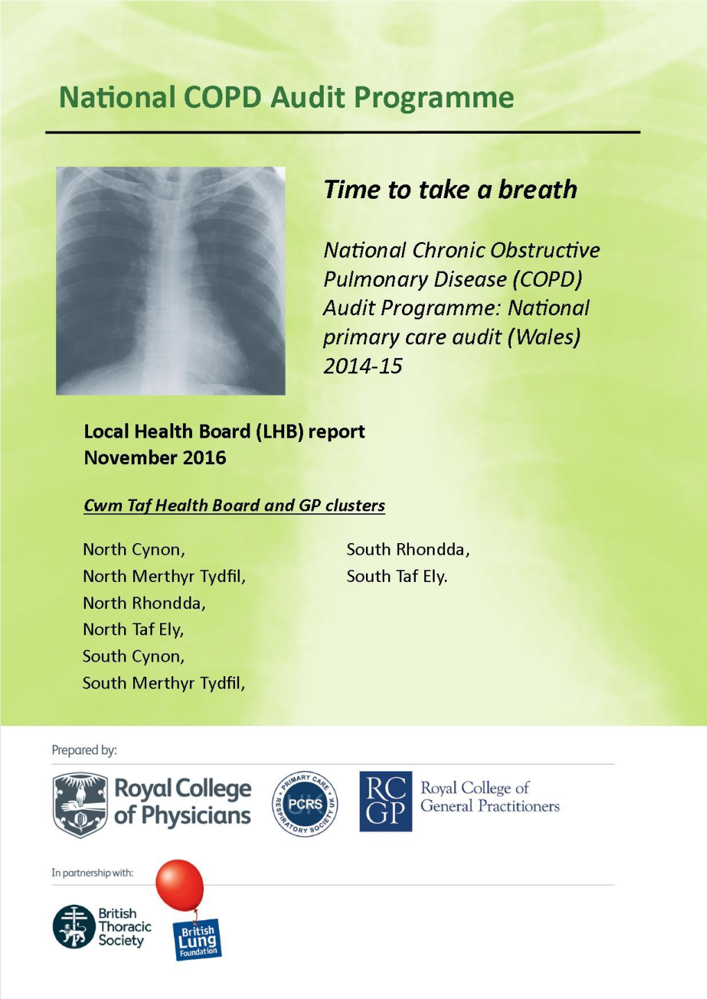 National COPD Primary Care Audit 2014–15 LHB Report (Cwm Taf)