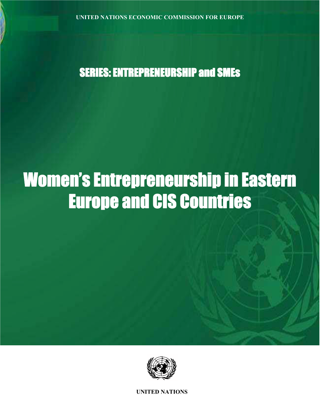 Women's Entrepreneurship in Eastern Europe and CIS Countries