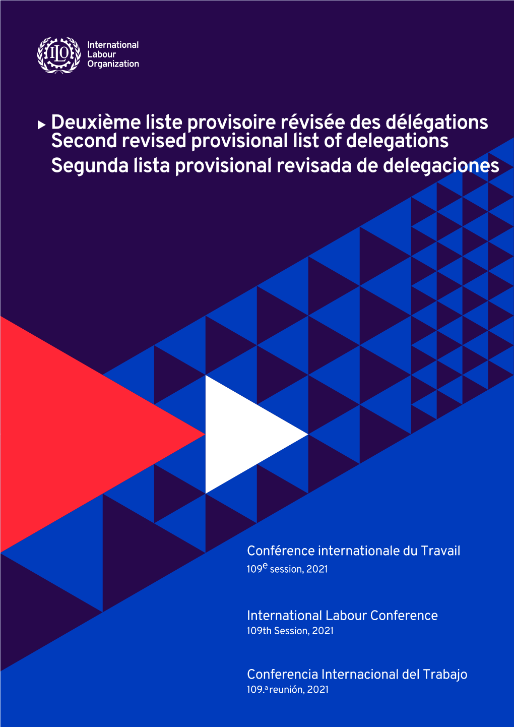 Second Revised Provisional List of Delegations Segunda Lista Provisional Revisada De Delegaciones