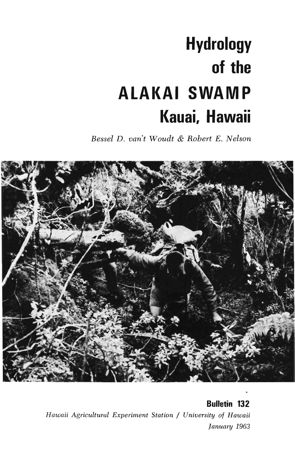 Hydrology of the Alakai Swamp, Kauai, Hawaii