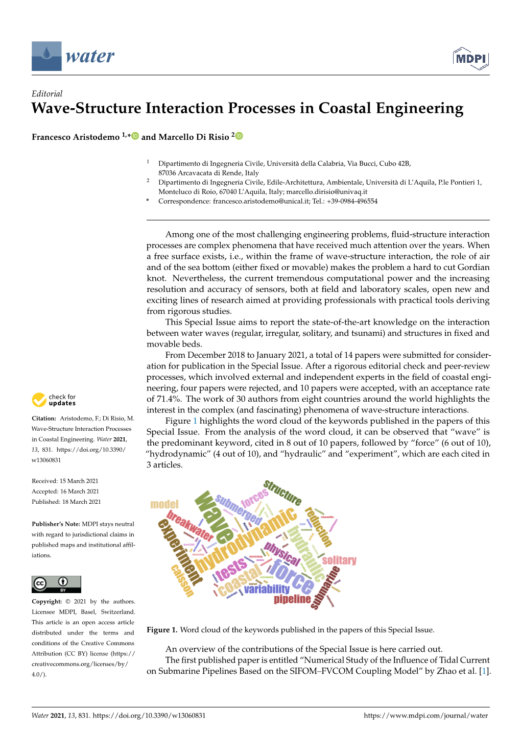 Wave-Structure Interaction Processes in Coastal Engineering