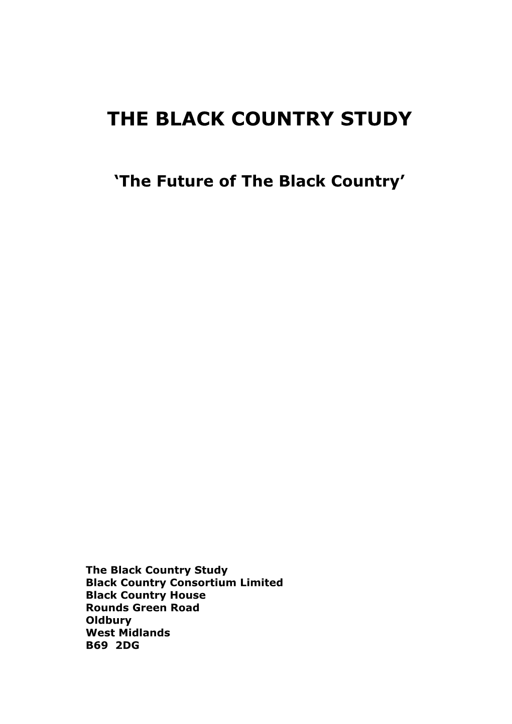 The Black Country Study