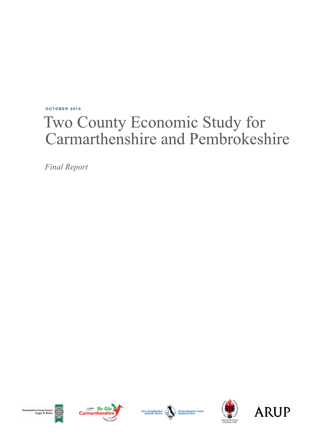 Two County Economic Study for Carmarthenshire and Pembrokeshire