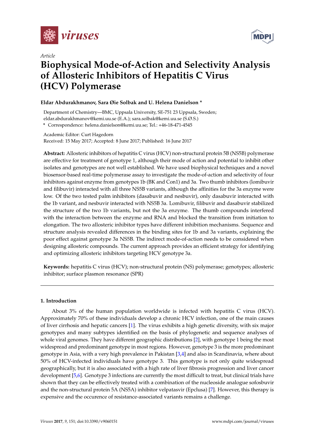 (HCV) Polymerase