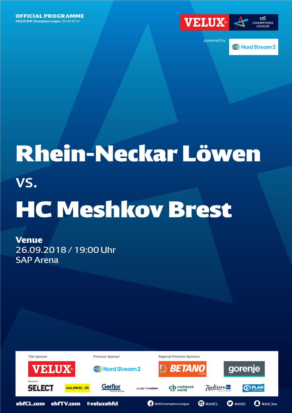 Rhein-Neckar Löwen HC Meshkov Brest