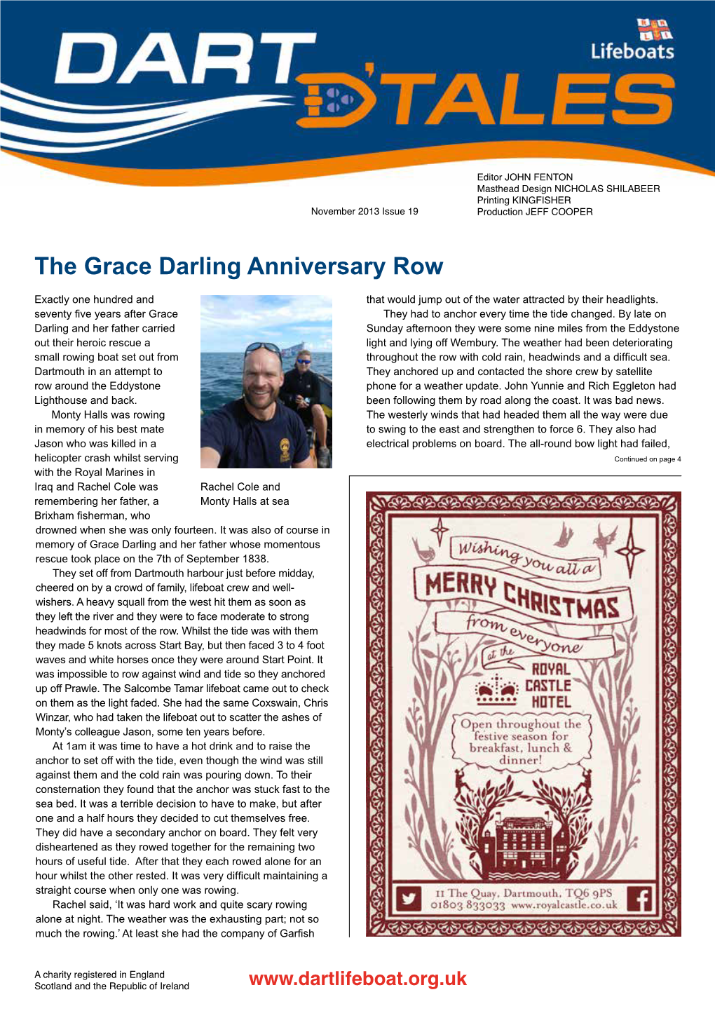 The Grace Darling Anniversary Row