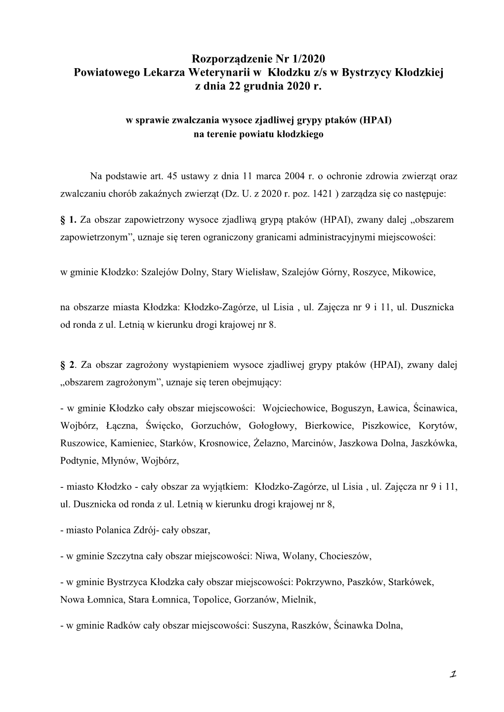 22.12.2020 Rozporządzenie- HPAI.Pdf