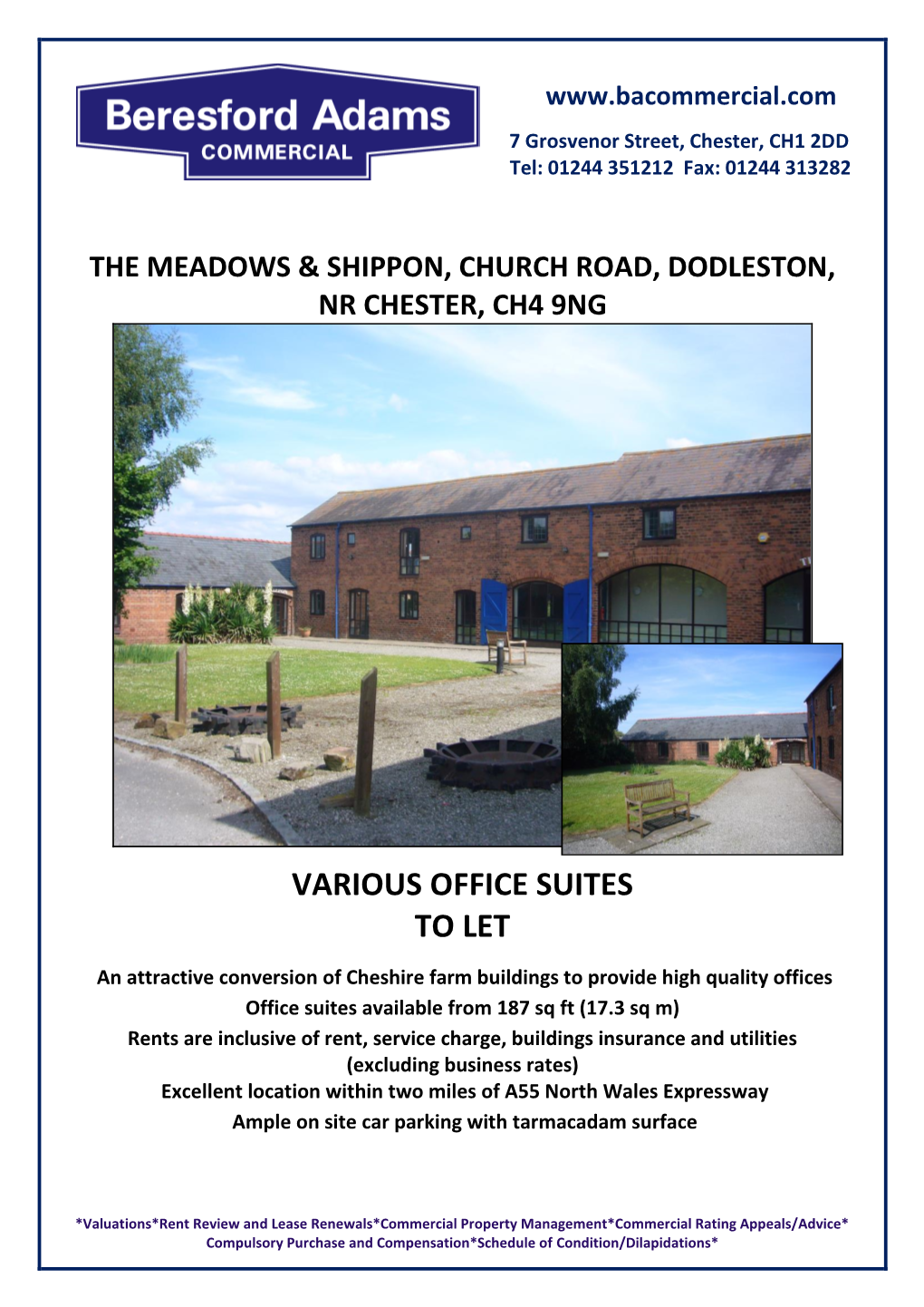 The Meadows & Shippon, Church Road, Dodleston, Nr