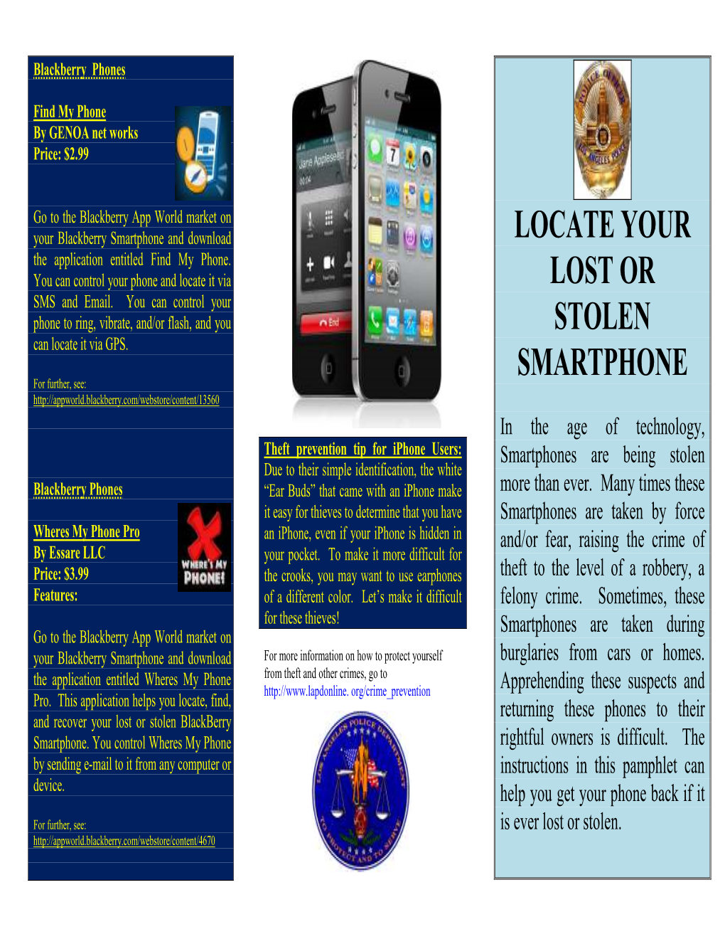 Locate Your Lost Or Stolen Smartphone