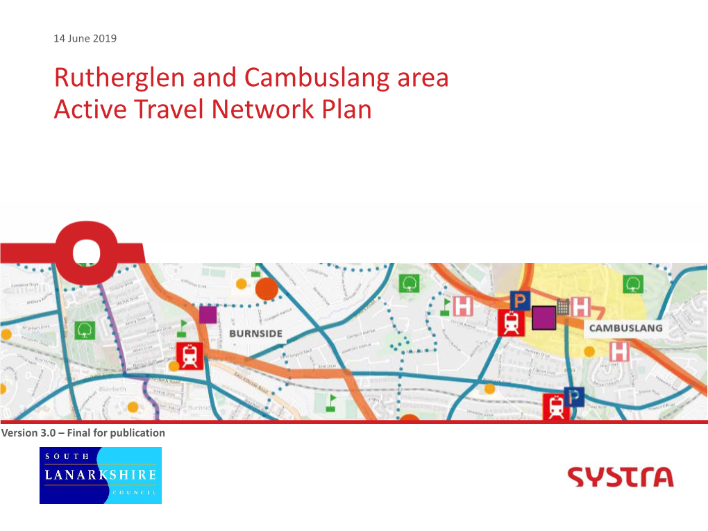 Rutherglen and Cambuslang Area Active Travel Network Plan