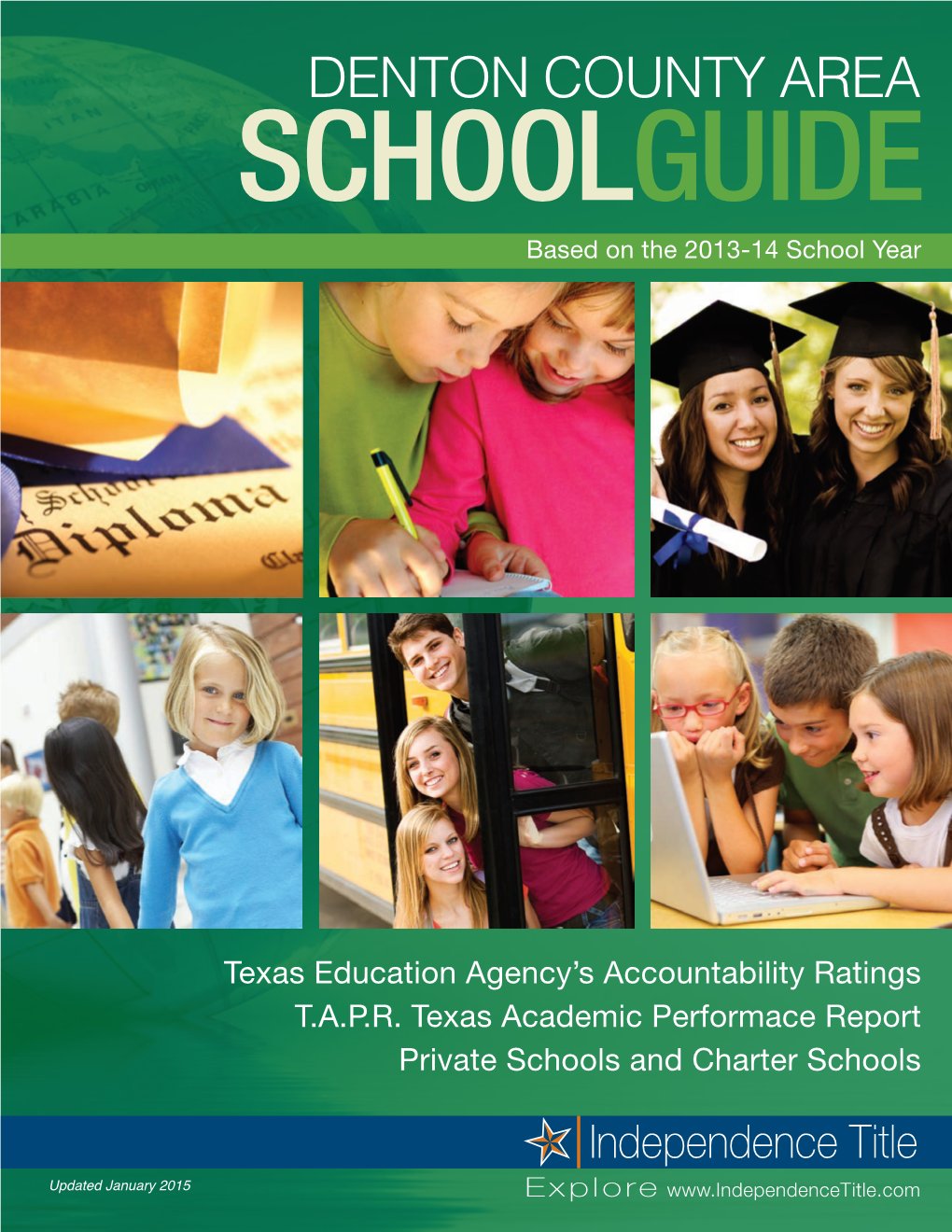 DENTON COUNTY AREA SCHOOLGUIDE Based on the 2013-14 School Year