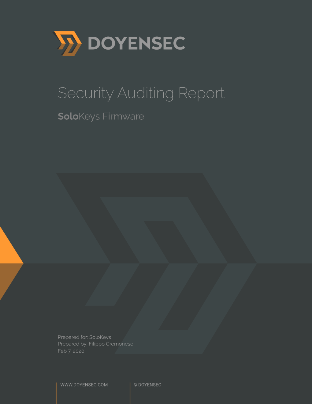 Security Auditing Report