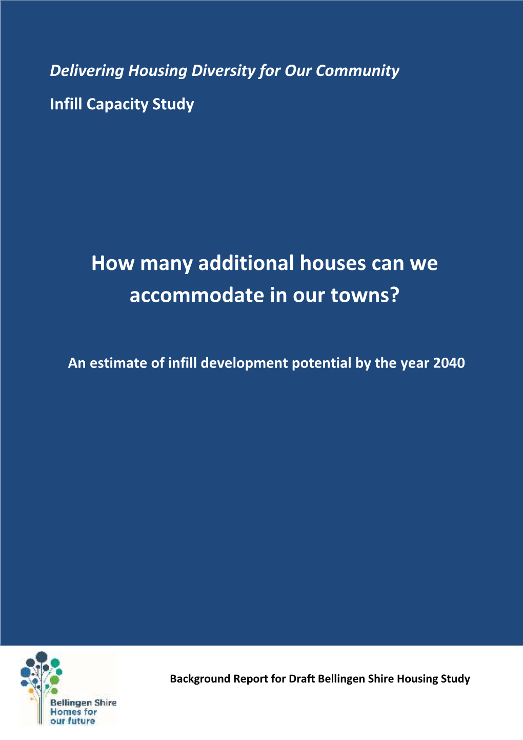 Infill Capacity Study