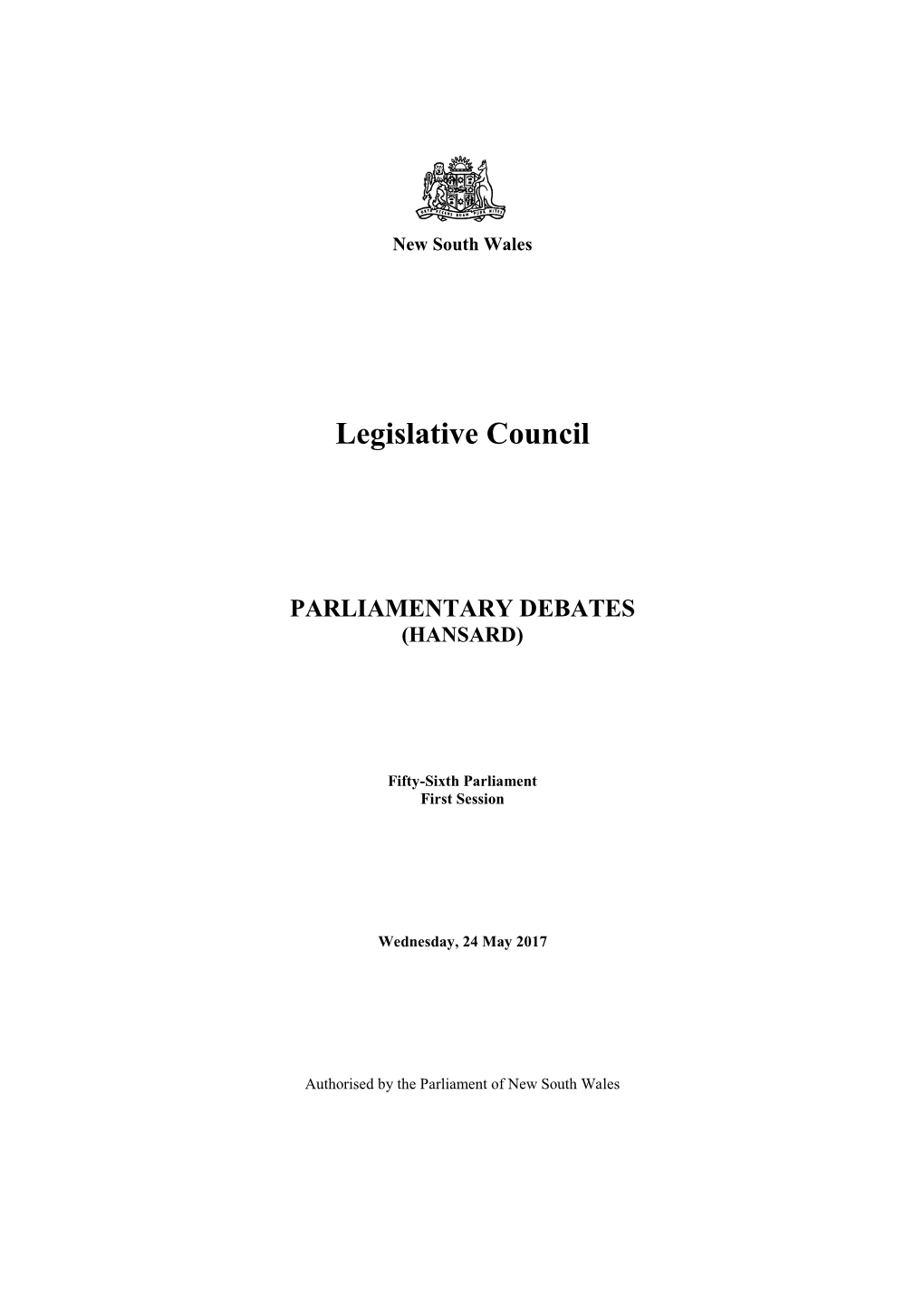 Legislative Council