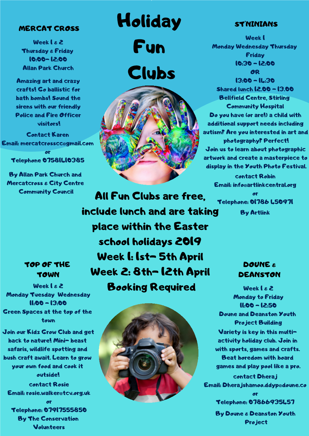 Holiday Fun Clubs