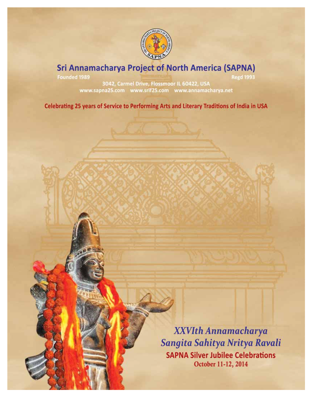 SAPNA 2014 Annual Souvenir