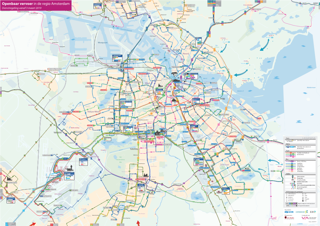 Openbaar Vervoer in De Regio Amsterdam