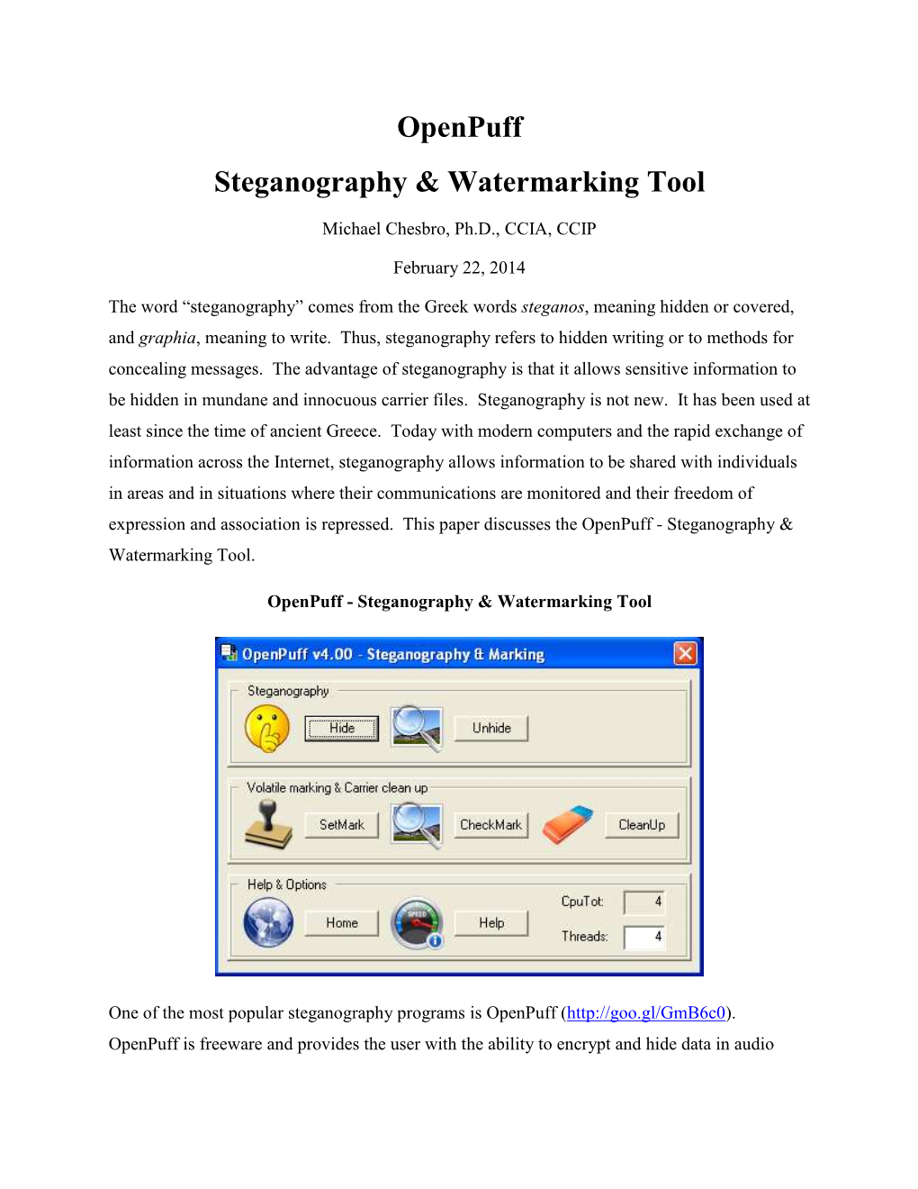 Openpuff Steganography & Watermarking Tool