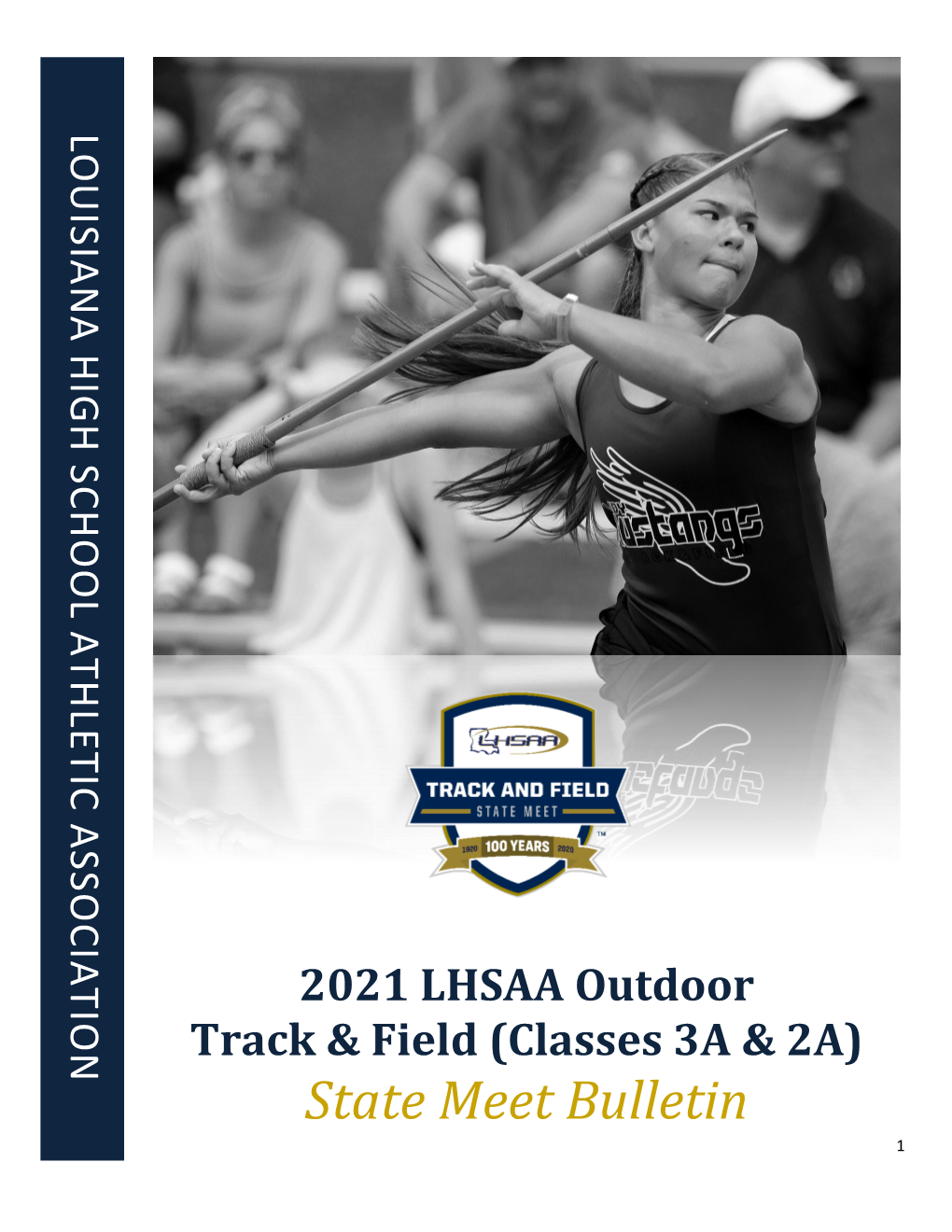 2021 State Outdoor Track Meet Bulletin