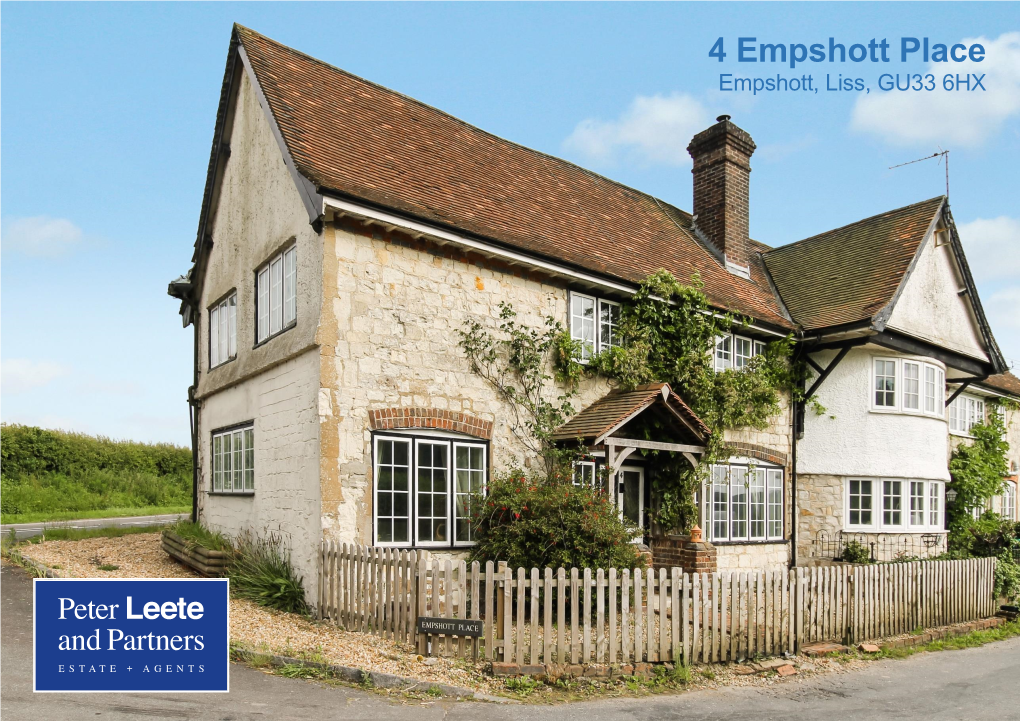 4 Empshott Place Empshott, Liss, GU33 6HX