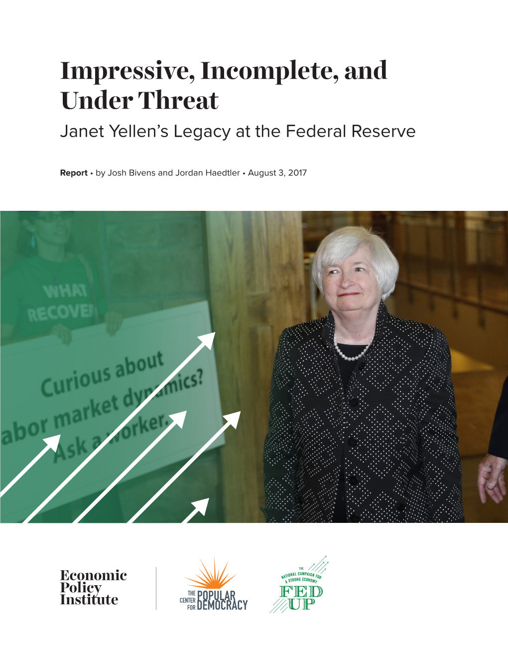 Janet Yellen's Legacy at the Federal Reserve