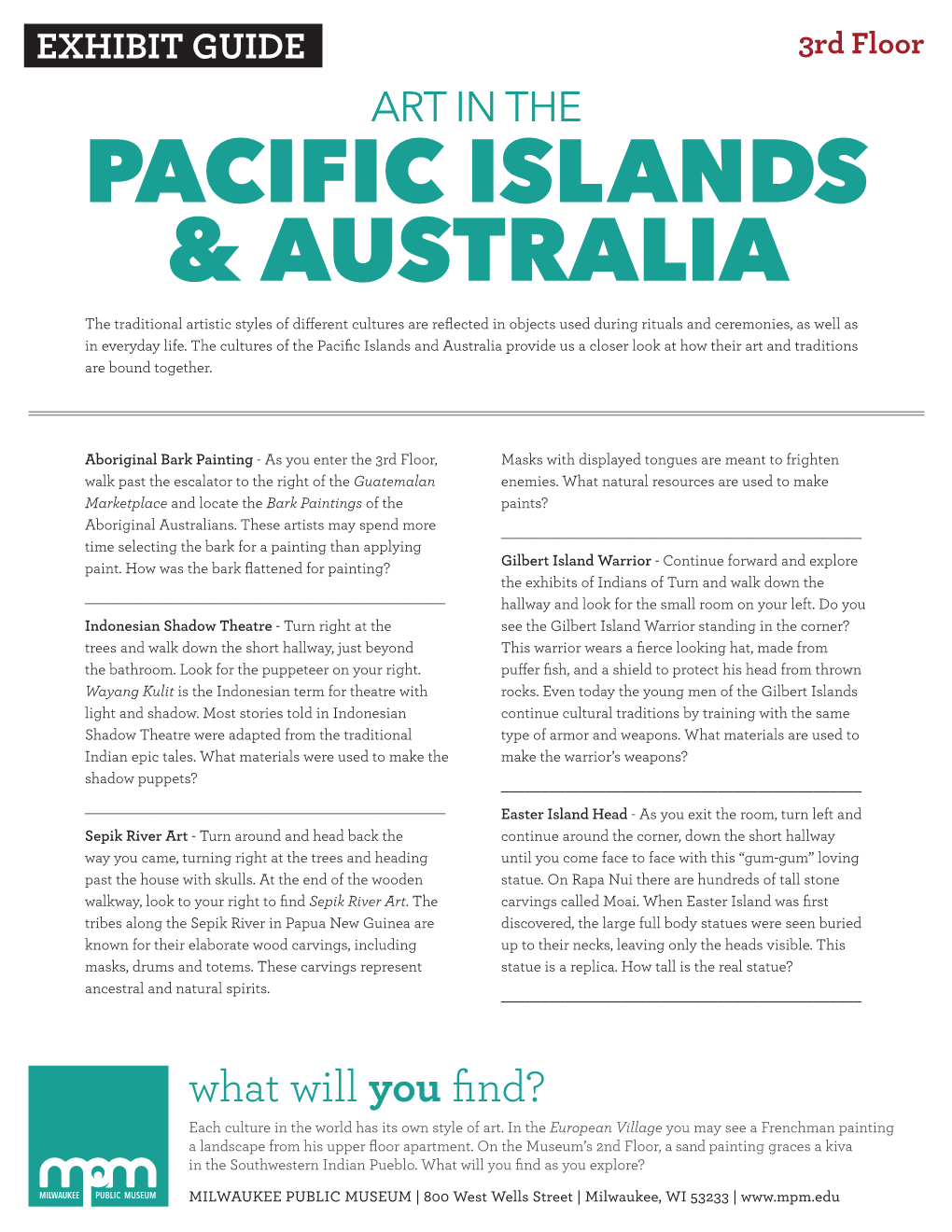 Pacific Islands & Australia