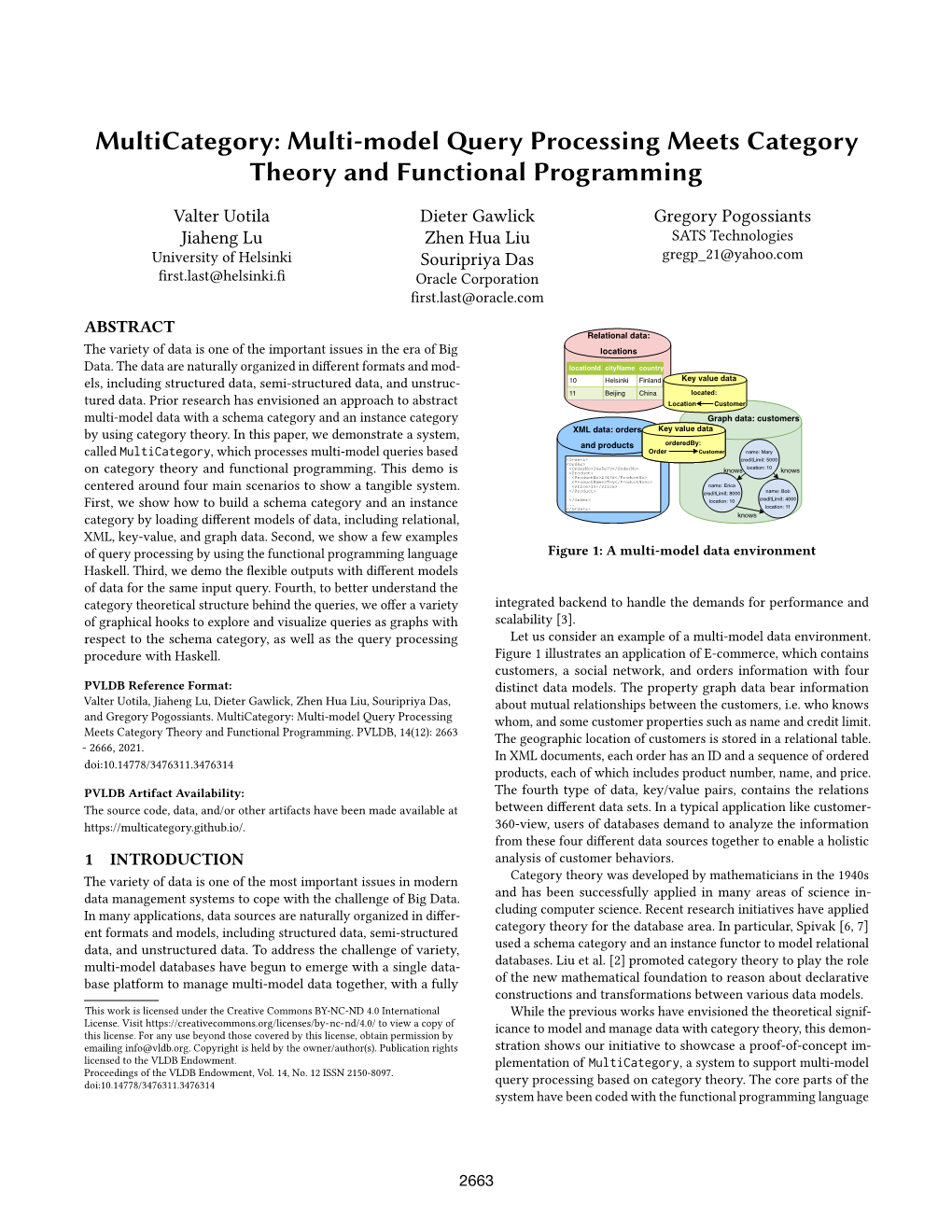 Multi-Model Query Processing Meets Category Theory and Functional Programming