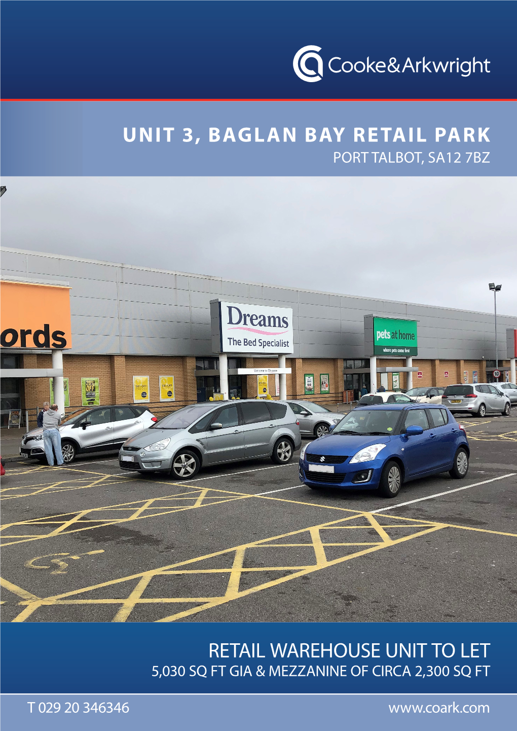 Unit 3, Baglan Bay Retail Park Retail Warehouse Unit To