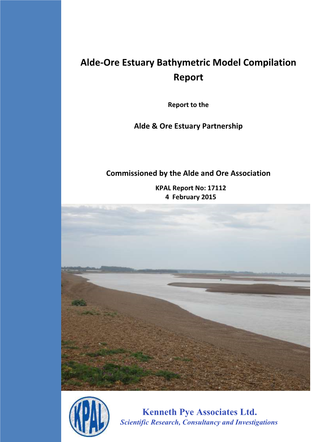 Alde-Ore Estuary Bathymetric Model Compilation Report