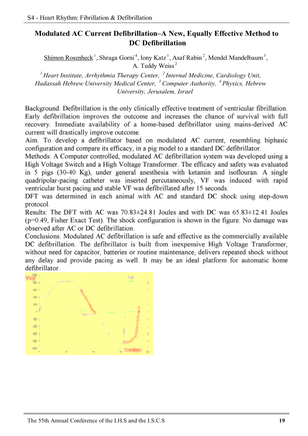 Modulated AC Current Defibrillation–A New, Equally Effective Method to DC Defibrillation