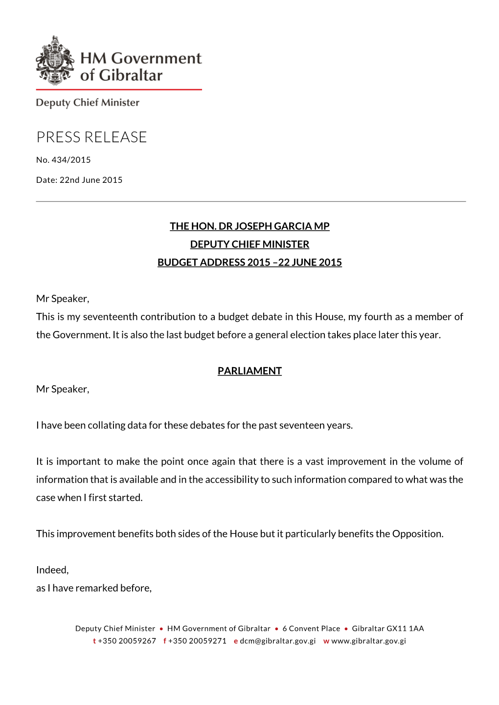 Press Release