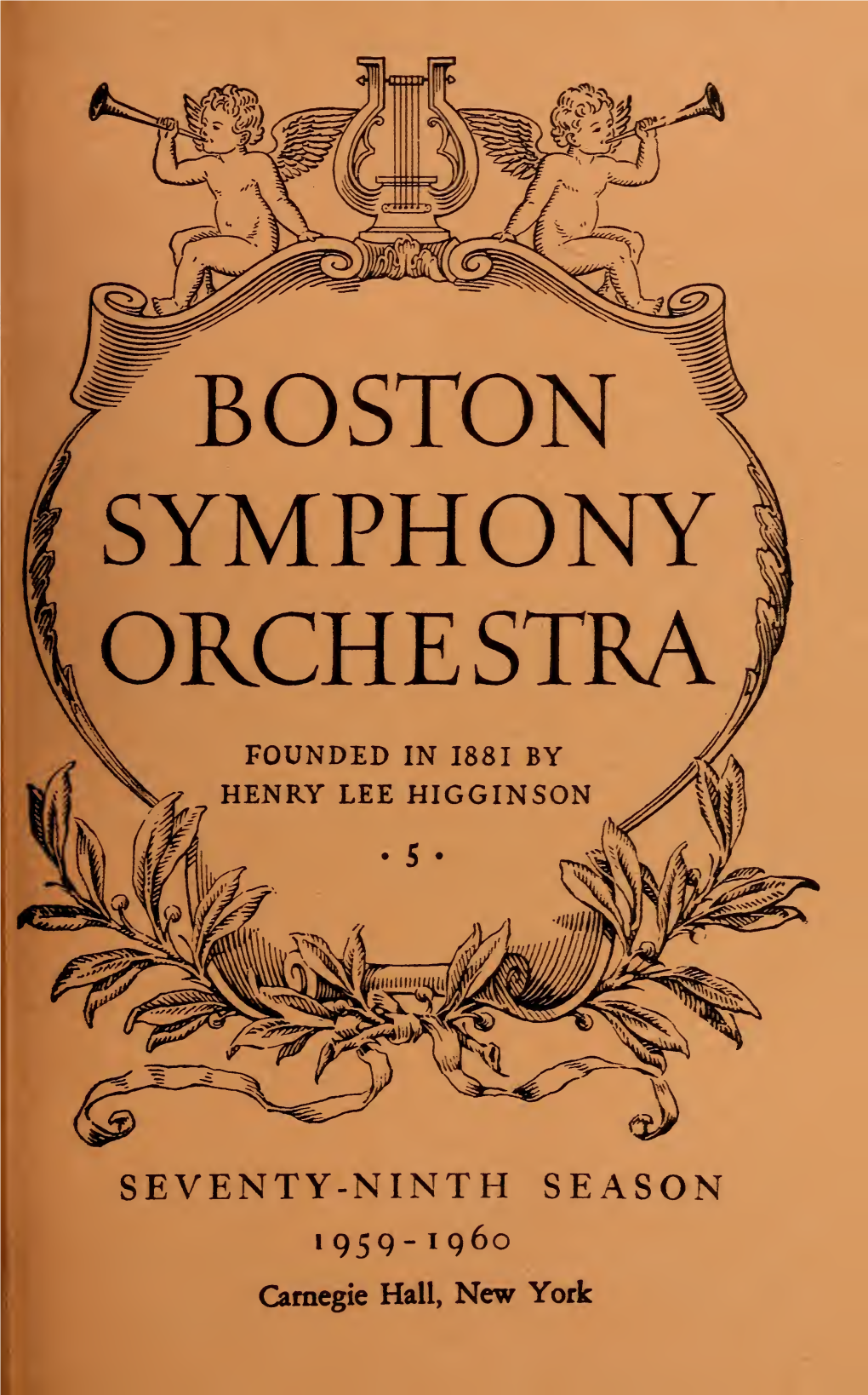 Boston Symphony Orchestra Concert Programs, Season 79, 1959