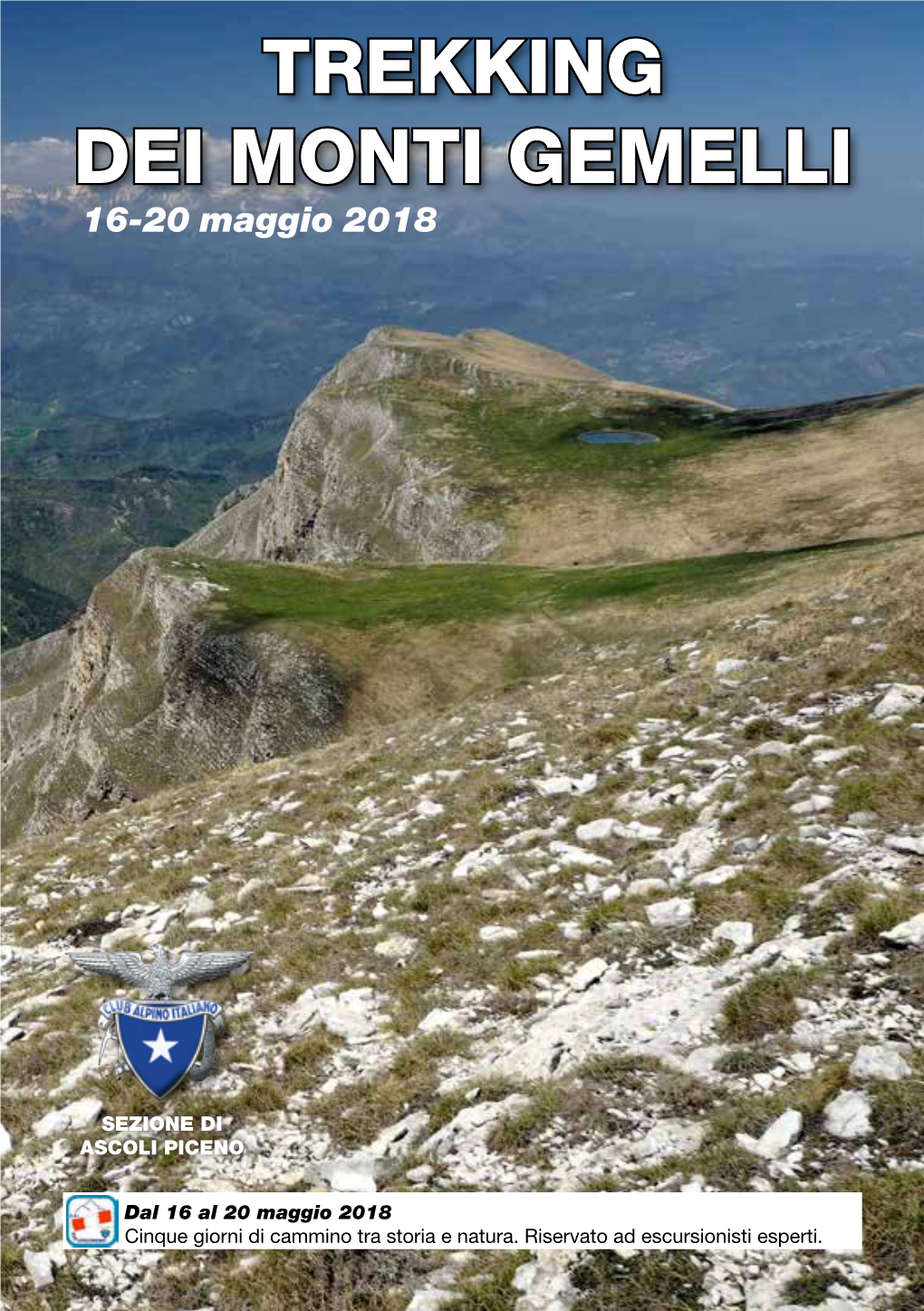 TREKKING DEI MONTI GEMELLI 16-20 Maggio 2018