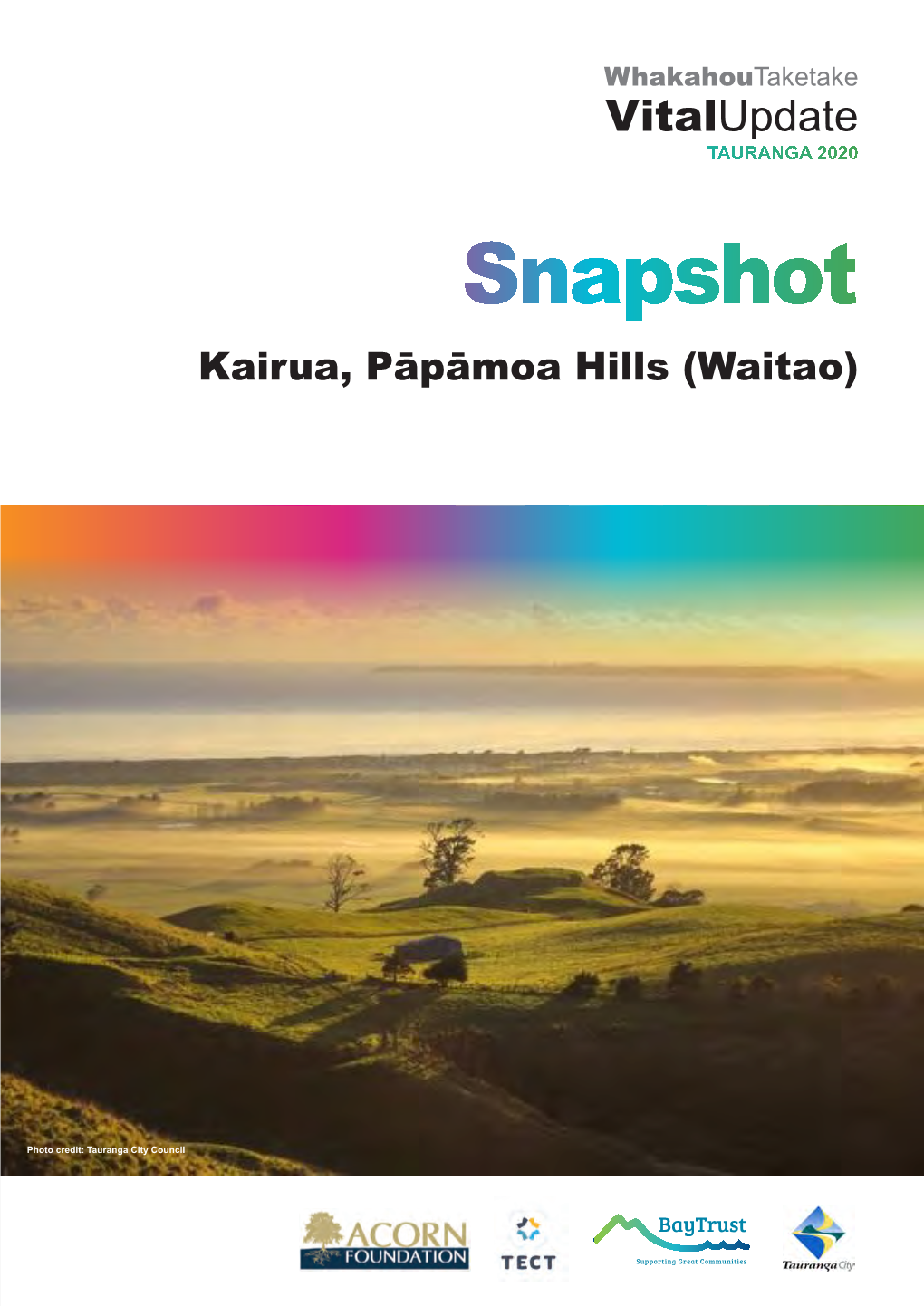 Kairua, Pāpāmoa Hills (Waitao)