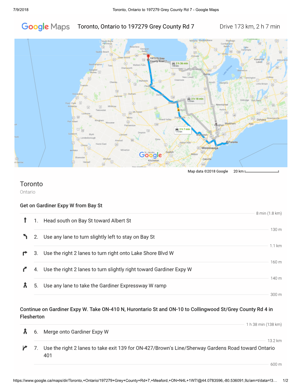 197279-Grey-Road-7-Directions-From-Toronto-1.Pdf