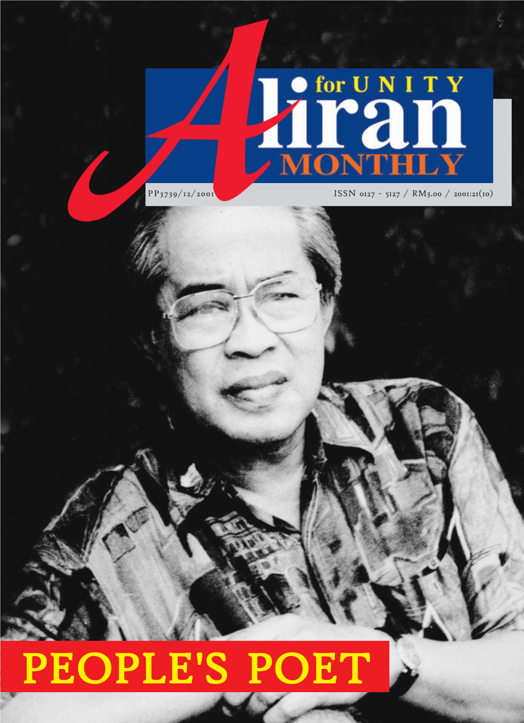 Usman Awang (1929-2001) the People's Poet by Dr Syed Husin Ali