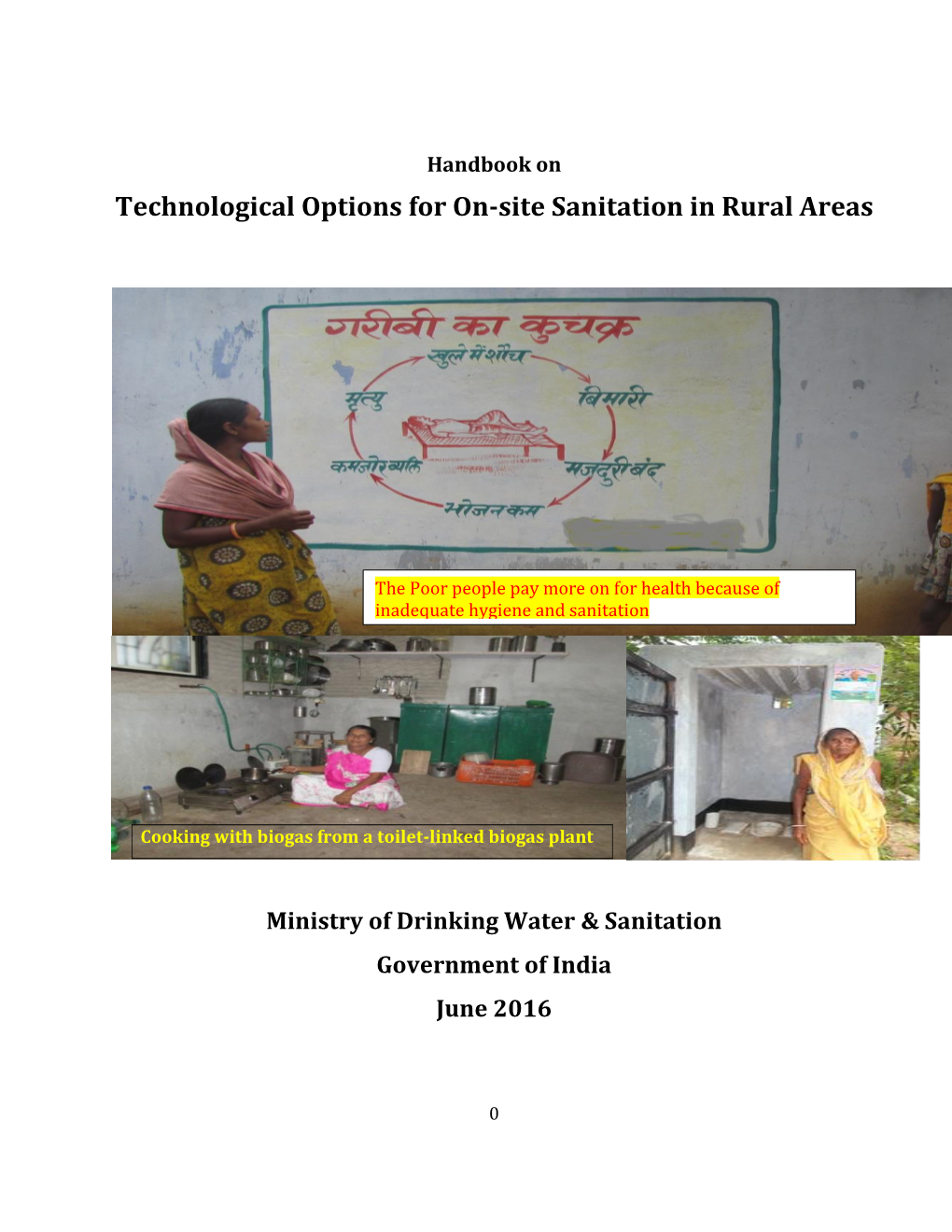 Technological Options for On-Site Sanitation in Rural Areas