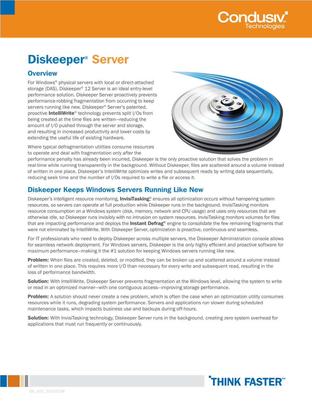 Diskeeper® Server