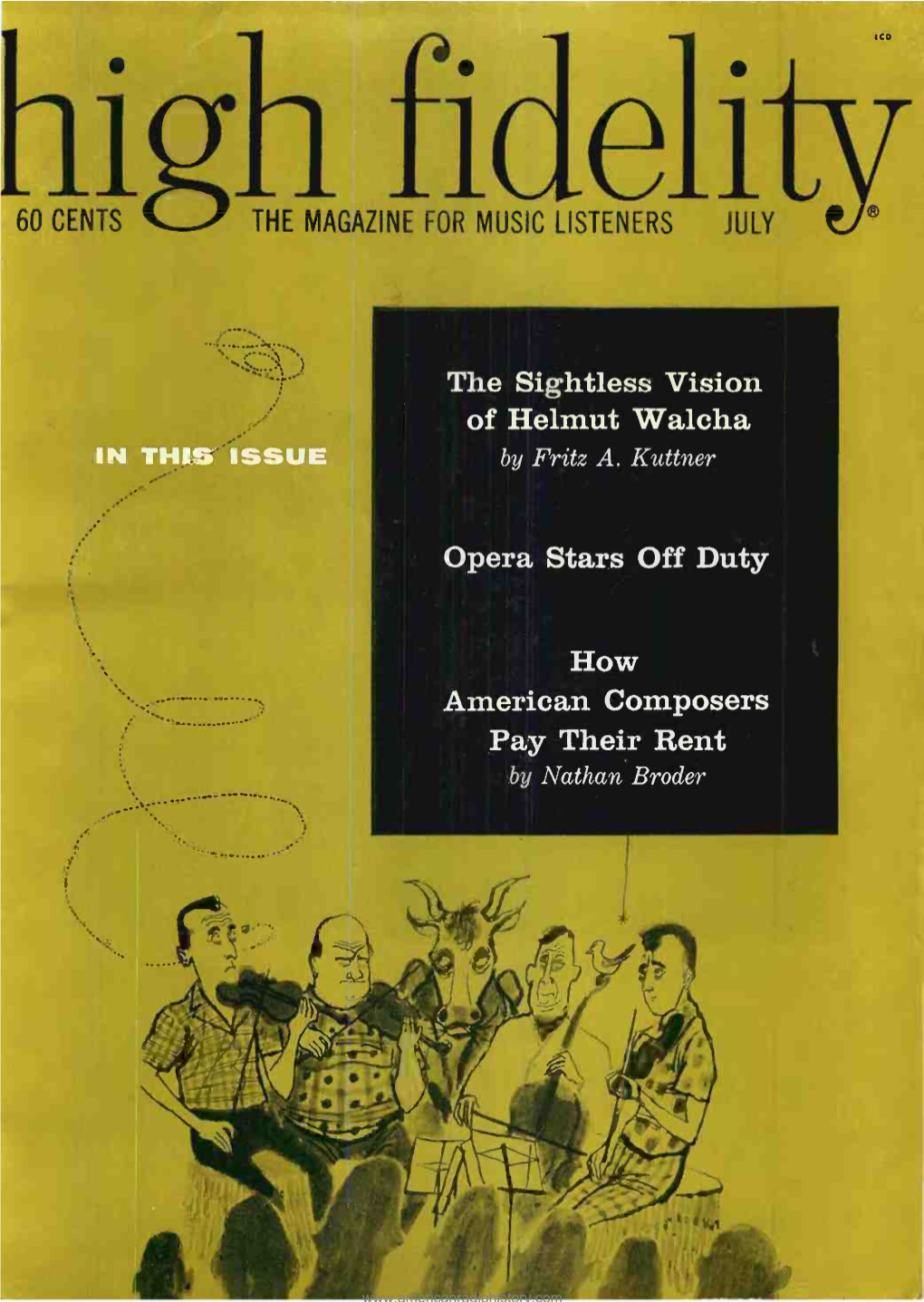 High Fidelity Magazine July 1959