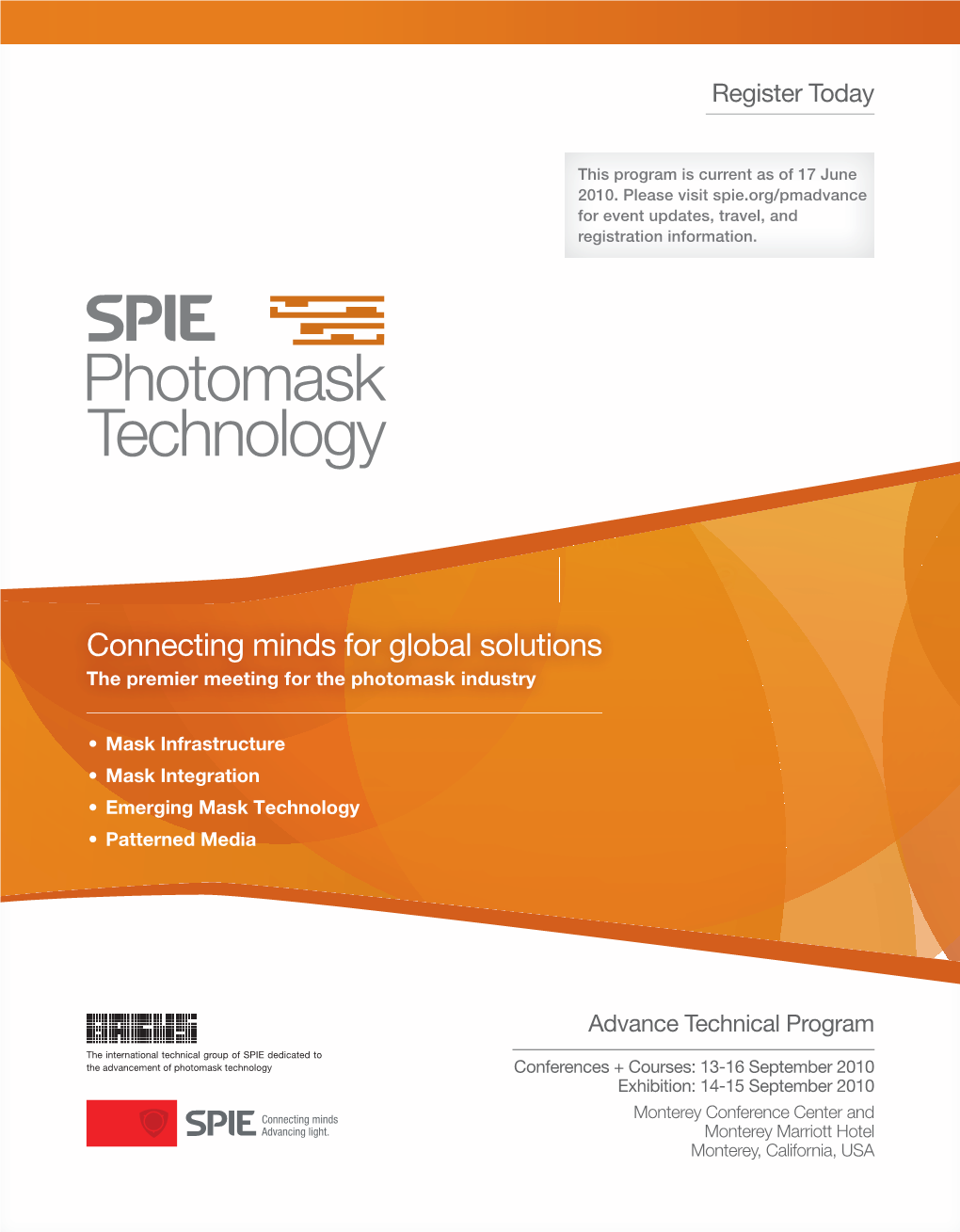 SPIE Photomask Technology Advance Program