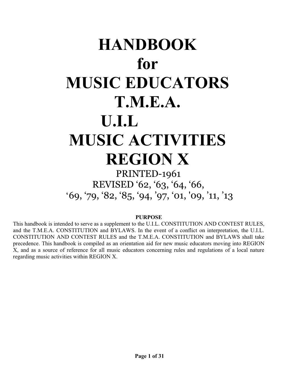 Music Educators