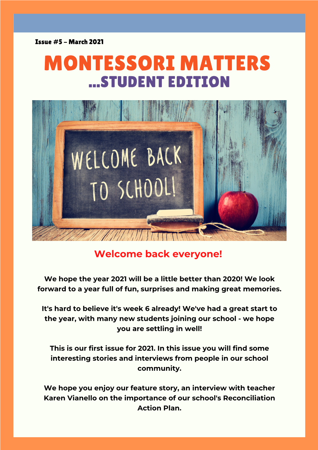 Newsletter Student Edition 1-2021