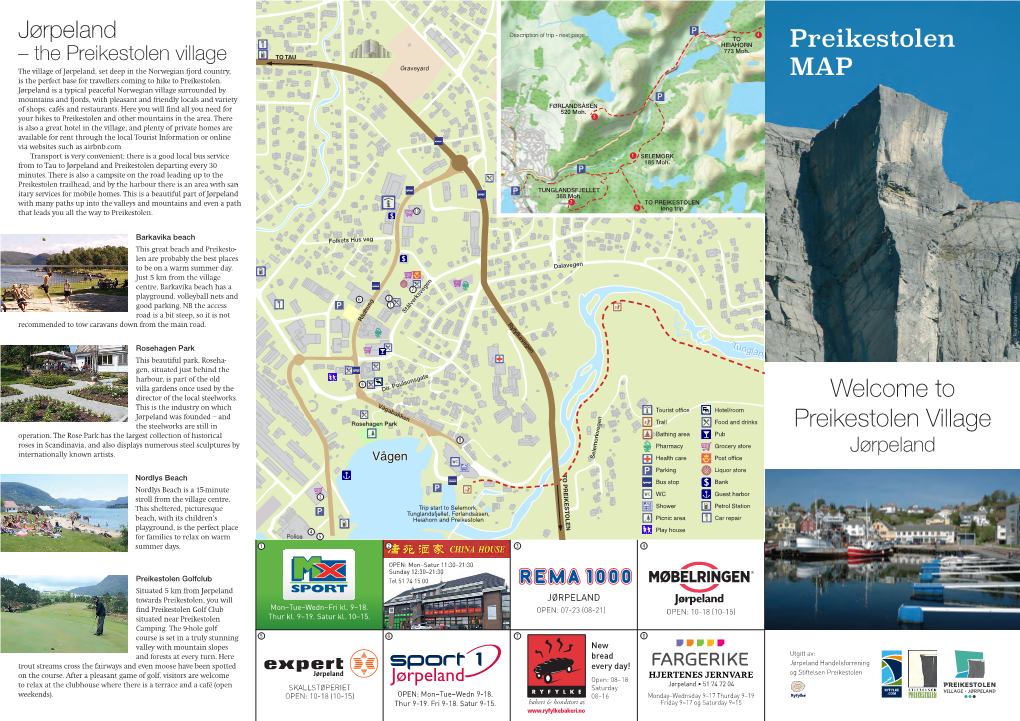 Welcome to Preikestolen Village