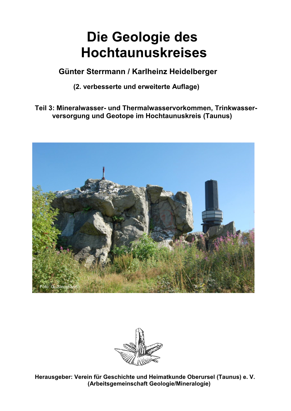 Die Geologie Des Hochtaunuskreises