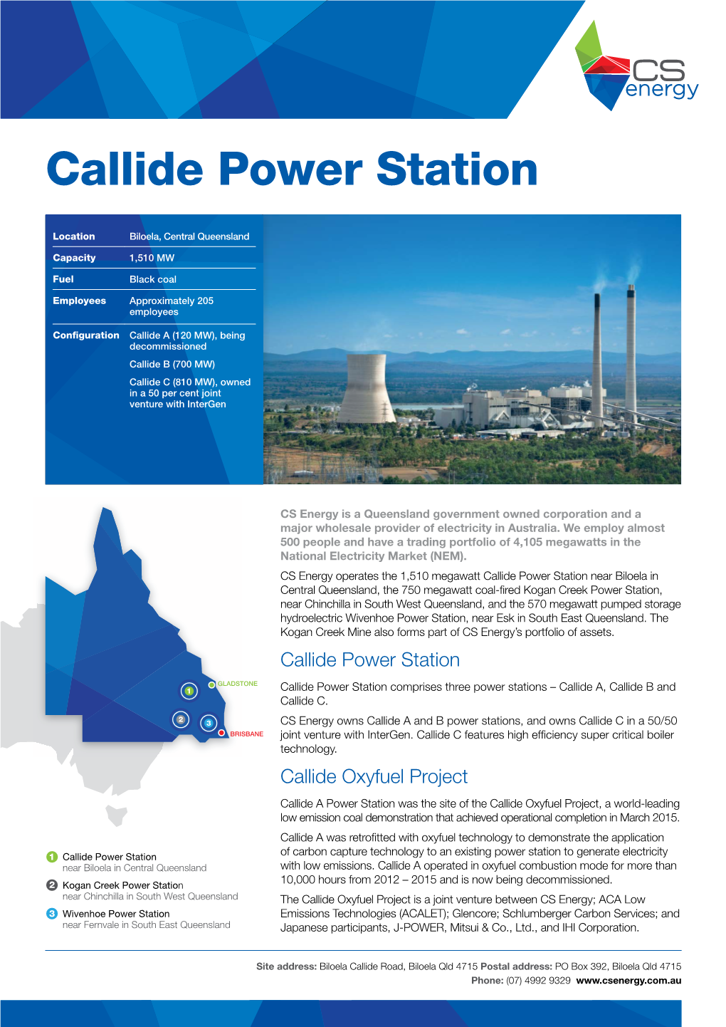 Callide Power Station