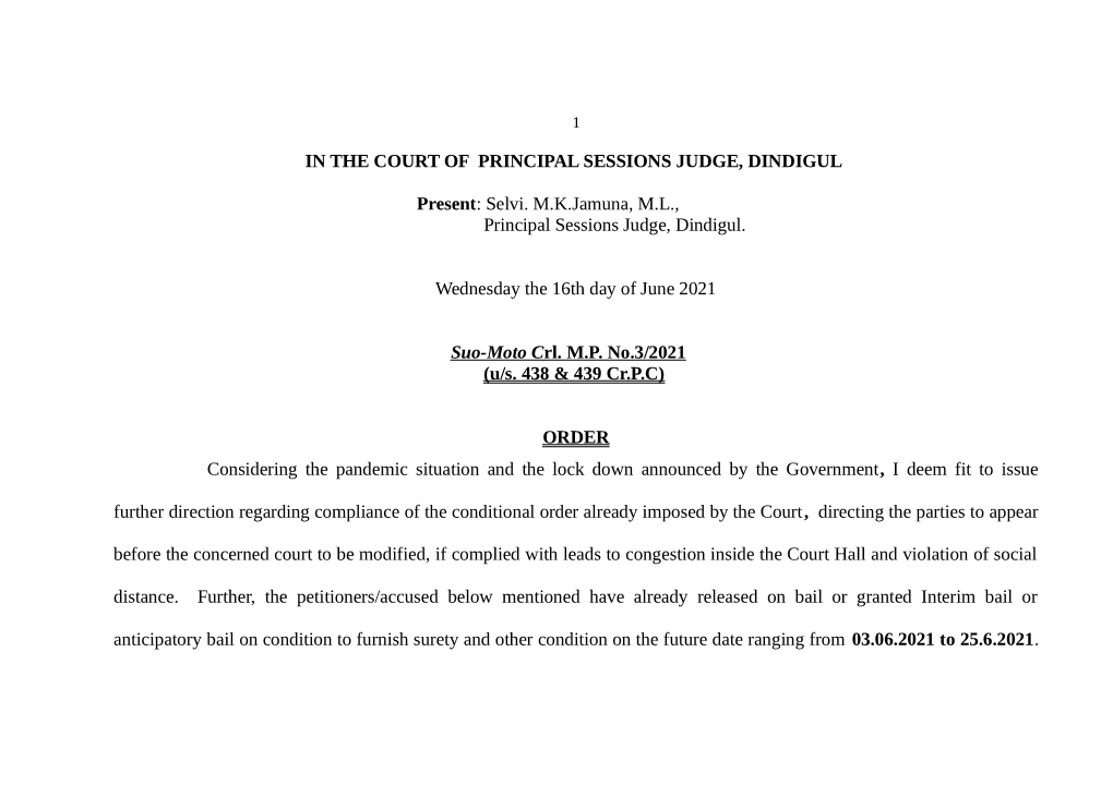 Bail Surrender Extension Order Smcrmp 3-2021.Pdf