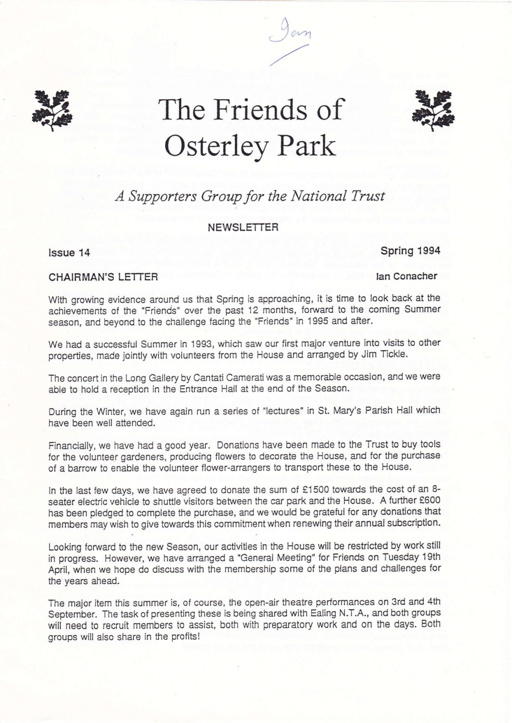 The Friends of Osterley Park