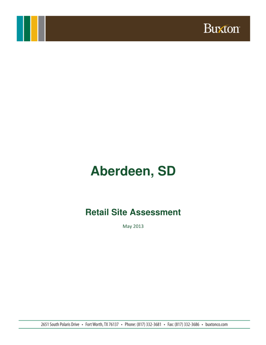 Retail Site Assessment